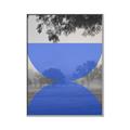 Picture of Misty Blue Horizon _GroupedProduct_Rectangle_Portrait_Canvas_Framed_