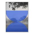 Picture of Misty Blue Horizon _GroupedProduct_Rectangle_Portrait_Canvas_Framed_