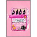 Picture of Sardines Tin Can Pink _GroupedProduct_Rectangle_Portrait_Canvas_Framed_