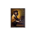 Picture of Old Vinyl Sounds Better Typography Poster _GroupedProduct_Rectangle_Portrait_Canvas_Framed_
