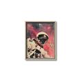 Picture of Astronaut in  Space _GroupedProduct_Rectangle_Portrait_Canvas_Framed_