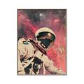Picture of Astronaut in  Space _GroupedProduct_Rectangle_Portrait_Canvas_Framed_