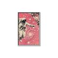 Picture of Astronaut in  Space _GroupedProduct_Rectangle_Portrait_Canvas_Framed_