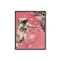 Picture of Astronaut in  Space _GroupedProduct_Rectangle_Portrait_Canvas_Framed_