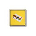 Picture of Sushi Selection on a Playing Card _GroupedProduct_Square_Canvas_Framed_