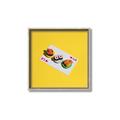 Picture of Sushi Selection on a Playing Card _GroupedProduct_Square_Canvas_Framed_