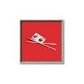 Picture of Sushi card _GroupedProduct_Square_Canvas_Framed_
