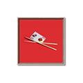 Picture of Sushi card _GroupedProduct_Square_Canvas_Framed_