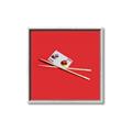 Picture of Sushi card _GroupedProduct_Square_Canvas_Framed_