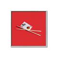 Picture of Sushi card _GroupedProduct_Square_Canvas_Framed_