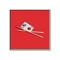 Picture of Sushi card _GroupedProduct_Square_Canvas_Framed_