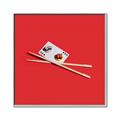 Picture of Sushi card _GroupedProduct_Square_Canvas_Framed_