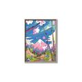 Picture of The Way To the Mountain _GroupedProduct_Rectangle_Portrait_Canvas_Framed_