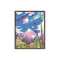 Picture of The Way To the Mountain _GroupedProduct_Rectangle_Portrait_Canvas_Framed_