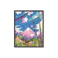 Picture of The Way To the Mountain _GroupedProduct_Rectangle_Portrait_Canvas_Framed_