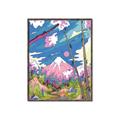 Picture of The Way To the Mountain _GroupedProduct_Rectangle_Portrait_Canvas_Framed_