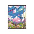 Picture of The Way To the Mountain _GroupedProduct_Rectangle_Portrait_Canvas_Framed_