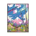 Picture of The Way To the Mountain _GroupedProduct_Rectangle_Portrait_Canvas_Framed_