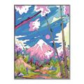 Picture of The Way To the Mountain _GroupedProduct_Rectangle_Portrait_Canvas_Framed_