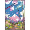 Picture of The Way To the Mountain _GroupedProduct_Rectangle_Portrait_Canvas_Framed_