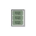 Picture of Good Times Poster _GroupedProduct_Rectangle_Portrait_Canvas_Framed_