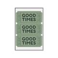 Picture of Good Times Poster _GroupedProduct_Rectangle_Portrait_Canvas_Framed_