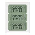 Picture of Good Times Poster _GroupedProduct_Rectangle_Portrait_Canvas_Framed_
