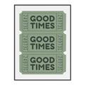 Picture of Good Times Poster _GroupedProduct_Rectangle_Portrait_Canvas_Framed_