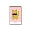 Picture of Maneki Neko – Lucky Cat _GroupedProduct_Rectangle_Portrait_Canvas_Framed_
