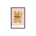Picture of Maneki Neko – Lucky Cat _GroupedProduct_Rectangle_Portrait_Canvas_Framed_