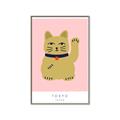 Picture of Maneki Neko – Lucky Cat _GroupedProduct_Rectangle_Portrait_Canvas_Framed_