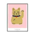 Picture of Maneki Neko – Lucky Cat _GroupedProduct_Rectangle_Portrait_Canvas_Framed_