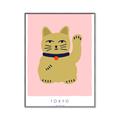 Picture of Maneki Neko – Lucky Cat _GroupedProduct_Rectangle_Portrait_Canvas_Framed_