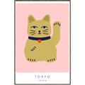 Picture of Maneki Neko – Lucky Cat _GroupedProduct_Rectangle_Portrait_Canvas_Framed_