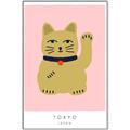 Picture of Maneki Neko – Lucky Cat _GroupedProduct_Rectangle_Portrait_Canvas_Framed_