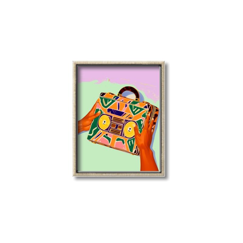 Picture of A Suitcase Full of Memories _GroupedProduct_Rectangle_Portrait_Canvas_Framed_