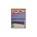 Picture of Retro Style Piano _GroupedProduct_Rectangle_Portrait_Canvas_Framed_