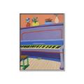 Picture of Retro Style Piano _GroupedProduct_Rectangle_Portrait_Canvas_Framed_