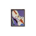 Picture of Retro Style Violin _GroupedProduct_Rectangle_Portrait_Canvas_Framed_