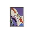Picture of Retro Style Violin _GroupedProduct_Rectangle_Portrait_Canvas_Framed_