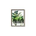 Picture of Piano watercolor Poster _GroupedProduct_Rectangle_Portrait_Canvas_Framed_
