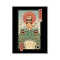 Picture of Catana  Frog Poster _GroupedProduct_Rectangle_Portrait_Canvas_Framed_