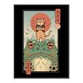 Picture of Catana  Frog Poster _GroupedProduct_Rectangle_Portrait_Canvas_Framed_