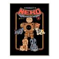 Picture of Robo Neko Cat Poster _GroupedProduct_Rectangle_Portrait_Canvas_Framed_