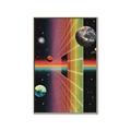 Picture of Space Rainbow Poster  _GroupedProduct_Rectangle_Portrait_Canvas_Framed_