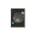 Picture of Abstract Space Poster _GroupedProduct_Rectangle_Portrait_Canvas_Framed_