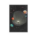 Picture of Abstract Space Poster _GroupedProduct_Rectangle_Portrait_Canvas_Framed_