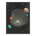 Picture of Abstract Space Poster _GroupedProduct_Rectangle_Portrait_Canvas_Framed_