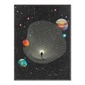 Picture of Abstract Space Poster _GroupedProduct_Rectangle_Portrait_Canvas_Framed_