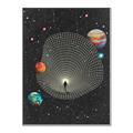 Picture of Abstract Space Poster _GroupedProduct_Rectangle_Portrait_Canvas_Framed_